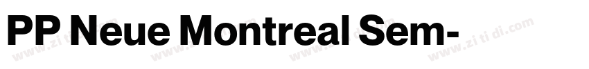 PP Neue Montreal Sem字体转换